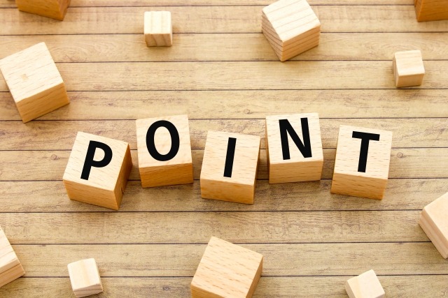 POINTと書いてある画像