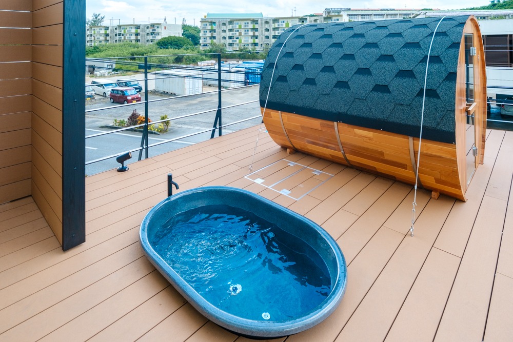 サウナと水風呂